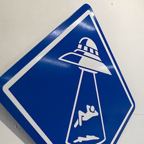 UFO Sign plate / 予約販売