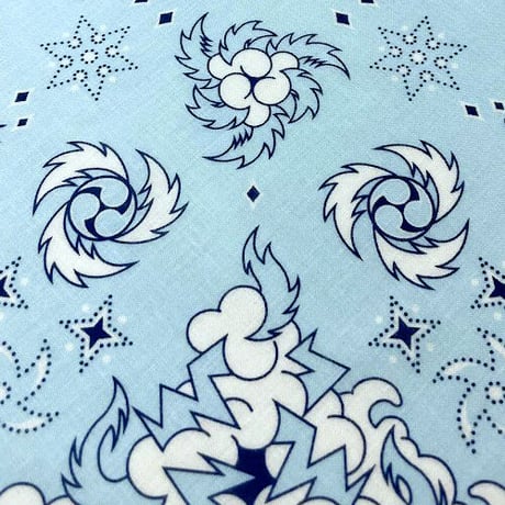 KIZM Happy Bandana_SkyBlue