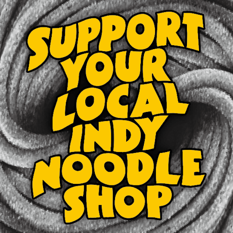 Support your local indy noodle shop / Buttons