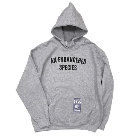 An endangered species / Pull over hood sweat