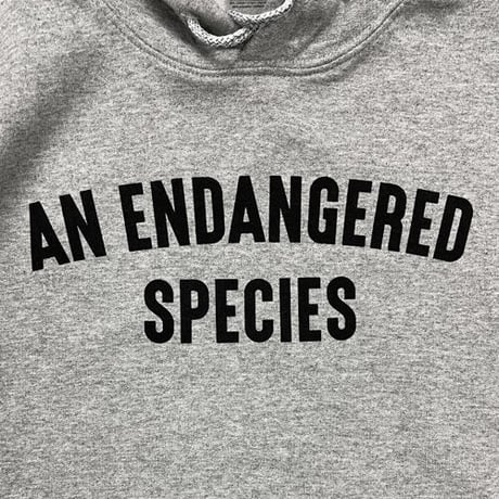 An endangered species / Pull over hood sweat