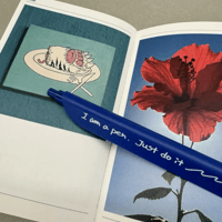 Blue Break Book and Pen