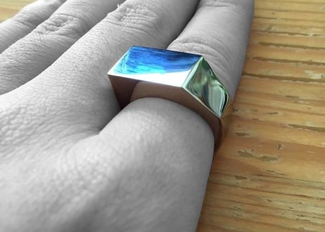 Triangle ring_指輪 | インデックスリング 925 sterling silver