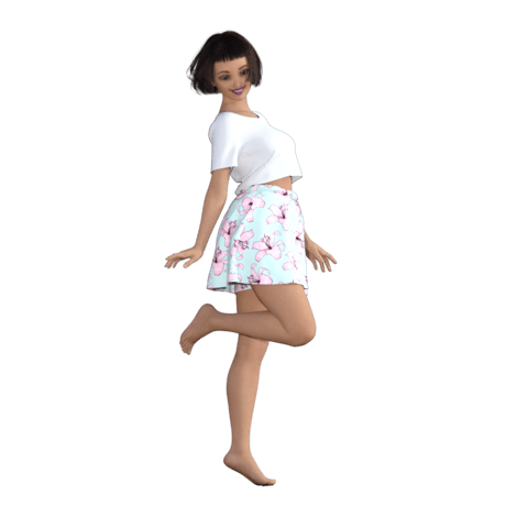 【A3印刷済み】スカート付きパンツテニススコート型紙