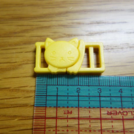 猫のプラスチックバックルとコキカン10mm用の色とりどり10個ずつ