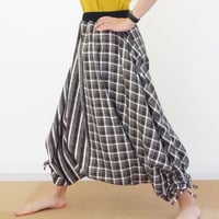 【A3印刷済み】(フリーサイズ)シャーリングサルエルパンツ型紙