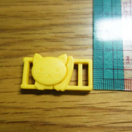 猫のプラスチックバックルとコキカン10mm用の色とりどり10個ずつ