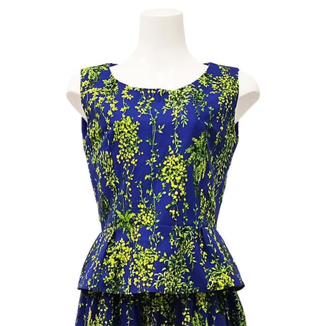 【A3印刷済み】ノースリーブペプラムトップス型紙