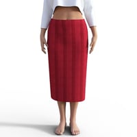 【A3印刷済み】後ろベンツロングタイトスカート型紙