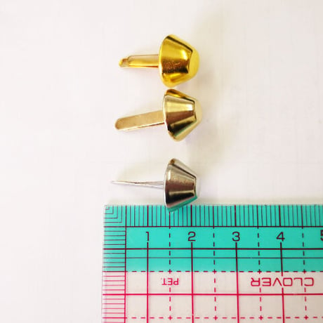 【12mm径】割りピンタイプの底鋲4個セット