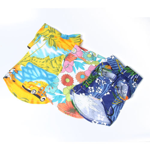 犬服】犬のアロハシャツ イエローハワイアン | IZUTSUYA shop