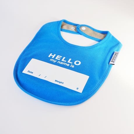 DRIBBLE "HELLO MY NAME IS" スタイ / BLUE