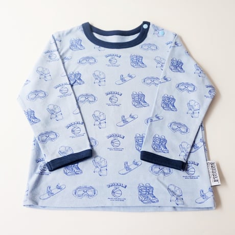 DRIBBLE "SNOWBOARD" ロングスリーブTシャツ