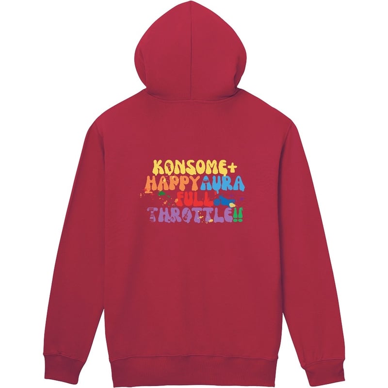 11周年ジップアップパーカー | KONSOME+official goods store 11周年ジップアップパーカー | KONSOME+official goods store