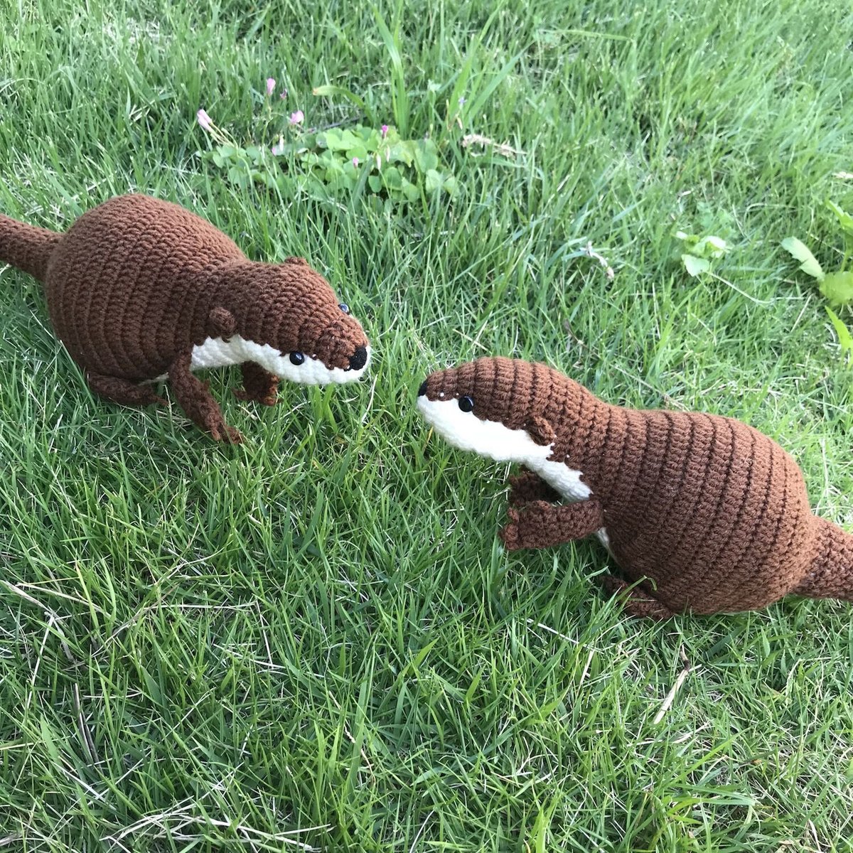 ダウンロード商品】Oscar the Otter amigurumi / かわうその