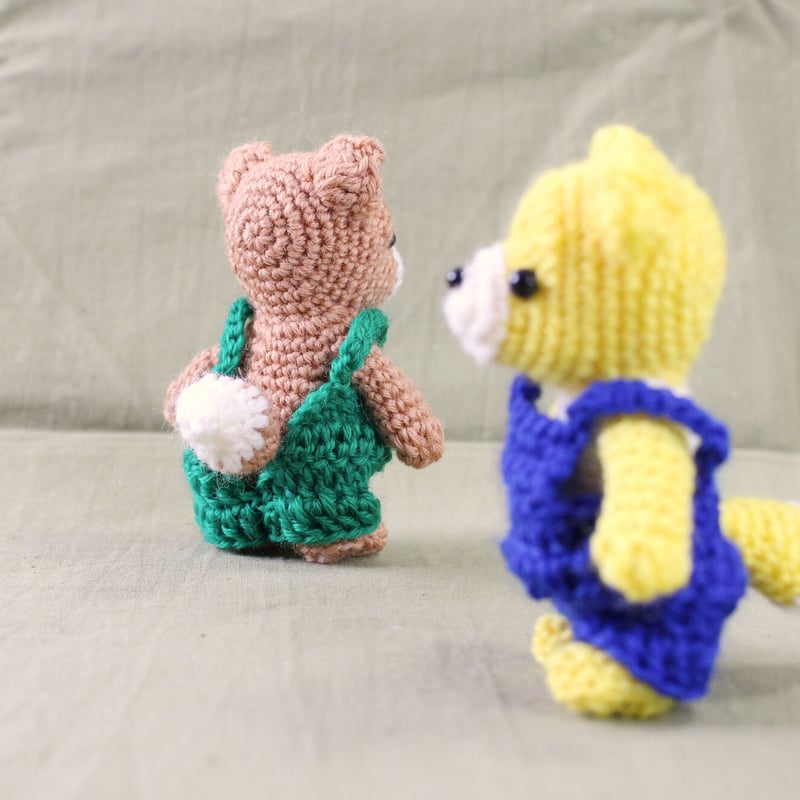 ダウンロード商品】小さなキツネのあみぐるみ編み図 / Tiny Fox with