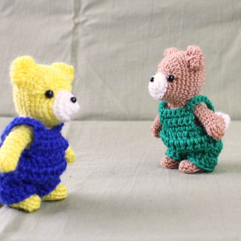 ダウンロード商品】小さなキツネのあみぐるみ編み図 / Tiny Fox