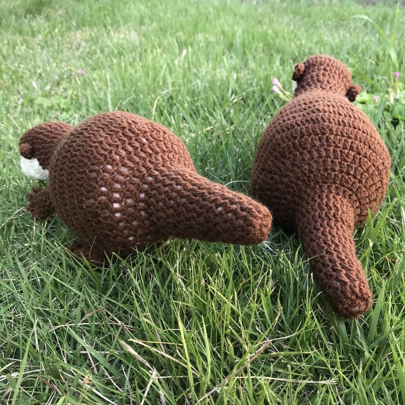 ダウンロード商品】Oscar the Otter amigurumi / かわうそのオスカー