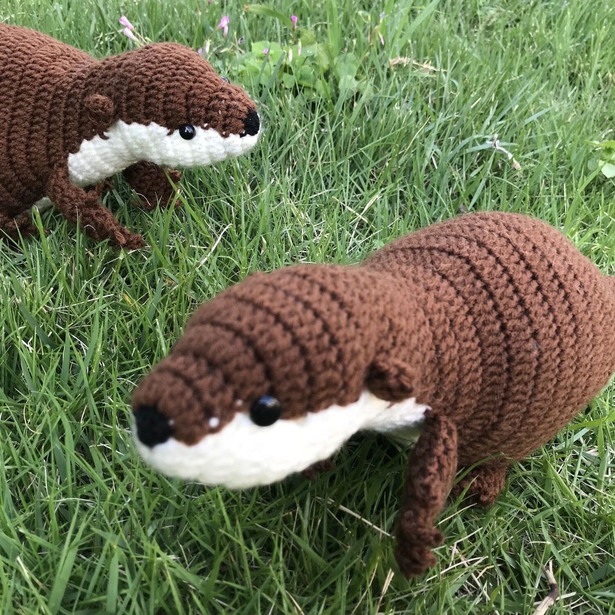 ダウンロード商品】Oscar the Otter amigurumi / かわうそのオスカー