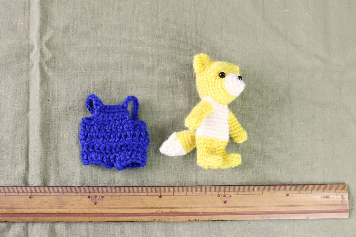 ダウンロード商品】小さなキツネのあみぐるみ編み図 / Tiny Fox