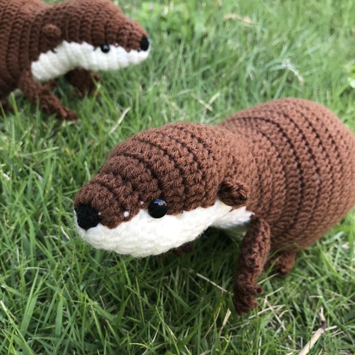 ダウンロード商品】Oscar the Otter amigurumi / かわうそのオスカー