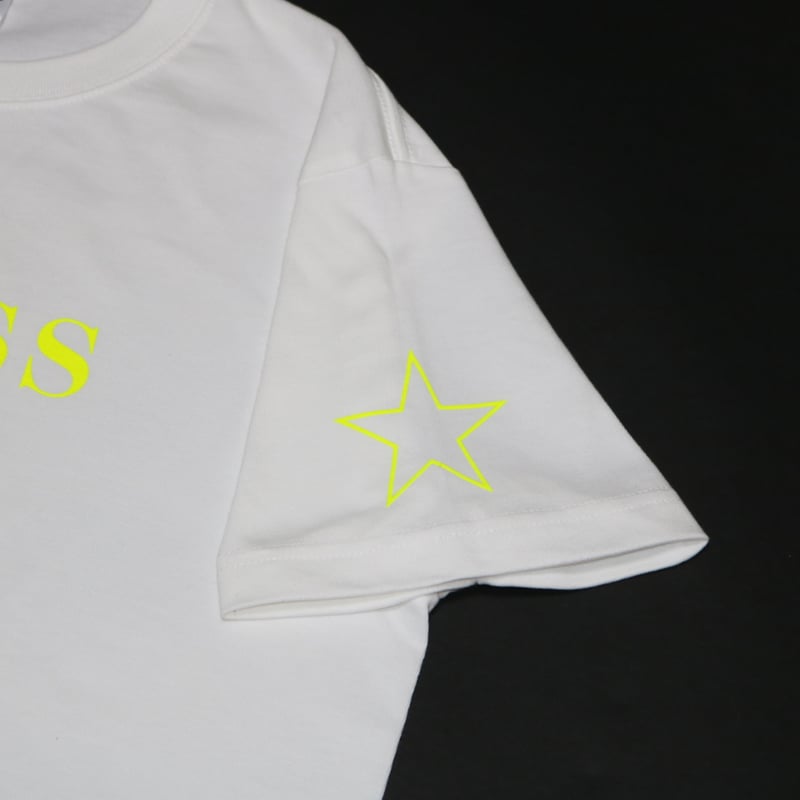 スターロゴTシャツ【ブラック×蛍光イエロー・ブラック×蛍光 スターロゴTシャツ【ブラック×蛍光イエロー・ブラック×蛍光