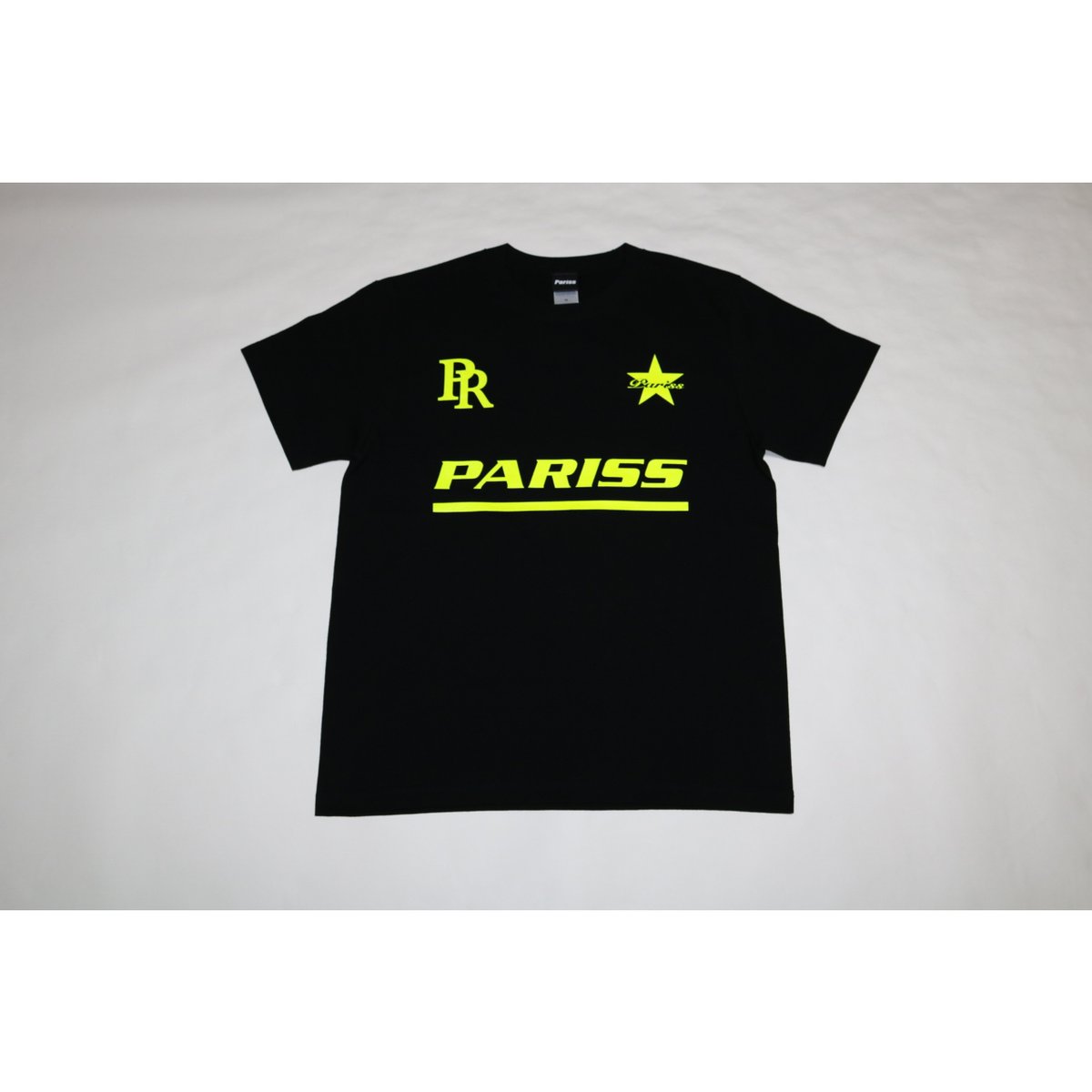 蛍光イエロー グラフィックTシャツパンツセット 蛍光イエロー グラフィックTシャツパンツセット
