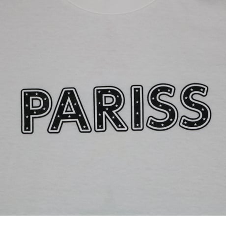 レインボースターTシャツ【ブラック・ホワイト】