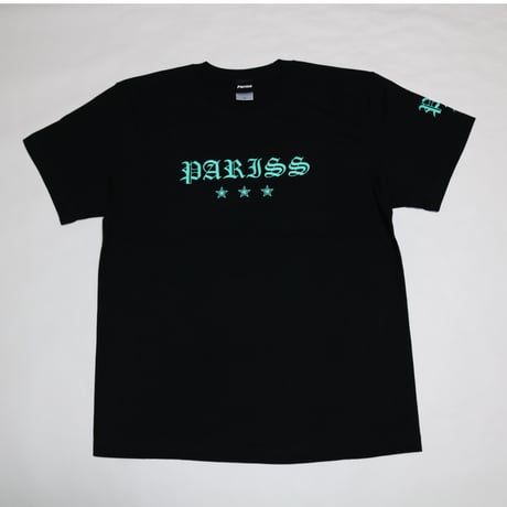 オールドイングリッシュTシャツ【ブラック×ティファニーブルー・ホワイト×ティファニーブルー】
