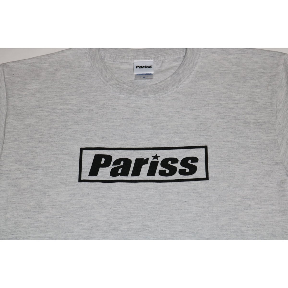 BoxロゴTシャツ【ピンク×ホワイト・グレー×ブラック】 | PARISS