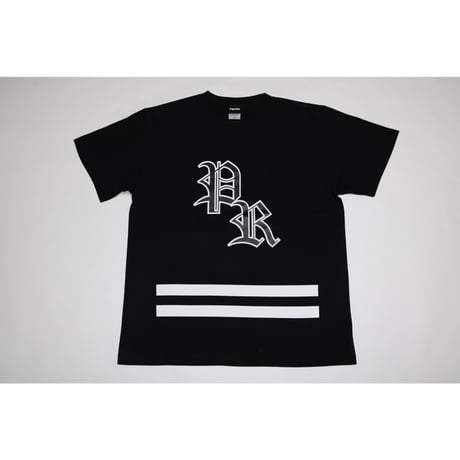 オールドPR2ラインTシャツ【ブラック×蛍光イエロー・ブラック×蛍光ピンク・ブラック×蛍光グリーン・ブラック×ティファニーブルー・ブラック×ホワイト】