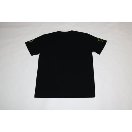 スターロゴTシャツ【ブラック×蛍光イエロー・ブラック×蛍光ピンク・ホワイト×蛍光イエロー・ホワイト×蛍光ピンク】