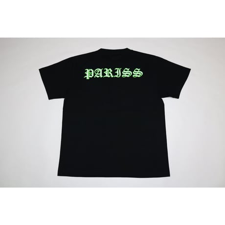 オールドPR2ラインTシャツ【ブラック×蛍光イエロー・ブラック×蛍光ピンク・ブラック×蛍光グリーン・ブラック×ティファニーブルー・ブラック×ホワイト】