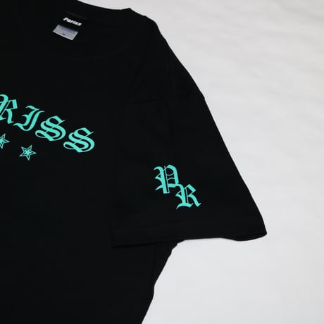 オールドイングリッシュTシャツ【ブラック×ティファニーブルー・ホワイト×ティファニーブルー】