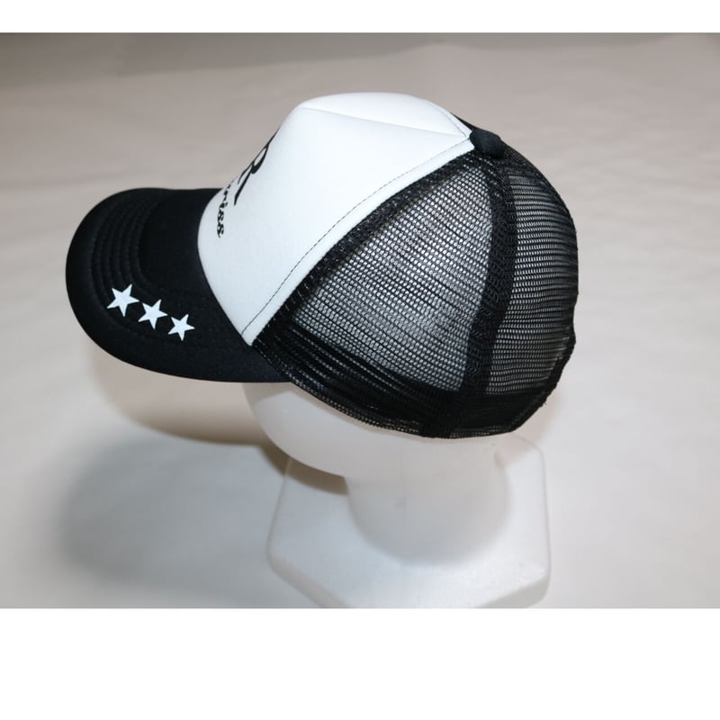 3Starメッシュキャップ【ブラック・ホワイト・ブラック×ホワイト
