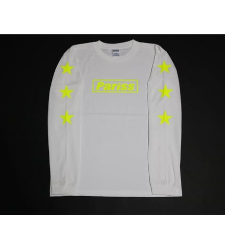 BoxロゴロンT【ブラック×蛍光イエロー・ホワイト×蛍光イエロー】