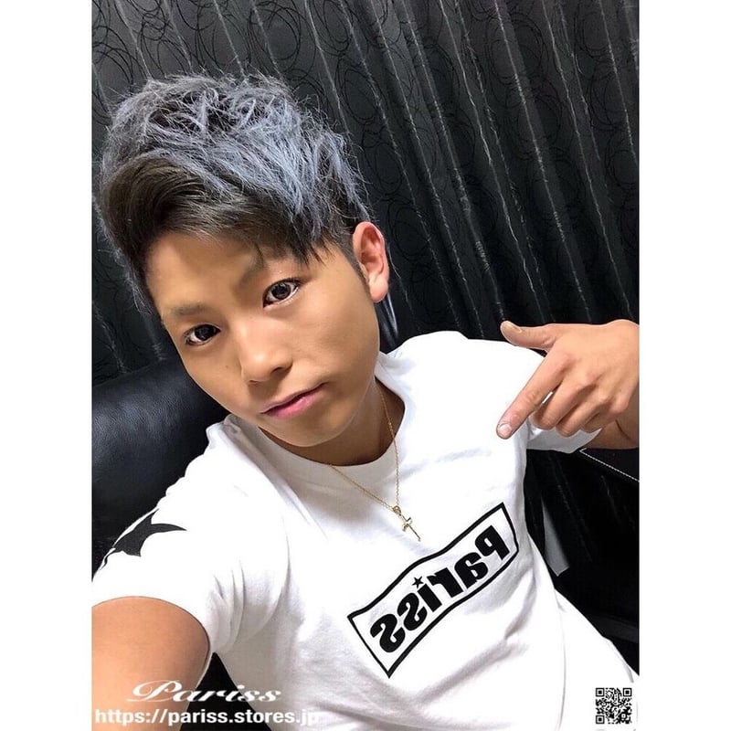 BoxロゴTシャツ【ブラック×ホワイト・ホワイト×ブラック】 | PARISS