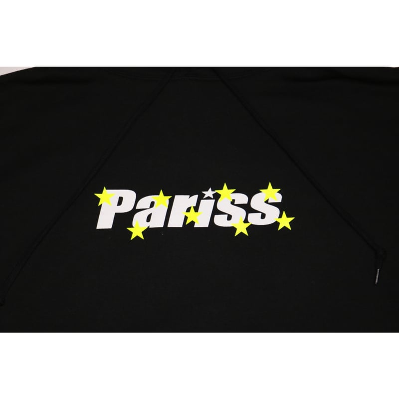 新作】8Starパーカー【ブラック×蛍光イエロー・蛍光ピンク