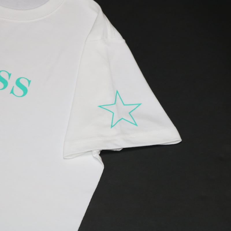 スターロゴTシャツ【ブラック×ティファニーブルー・ブラック スターロゴTシャツ【ブラック×ティファニーブルー・ブラック