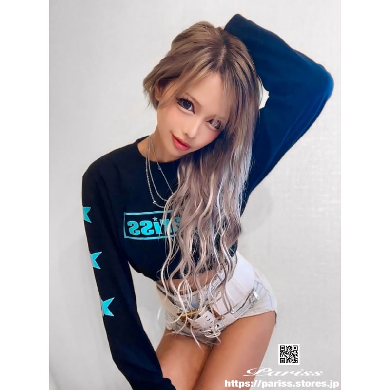 BristolロンＴ ティファニーブルー THANK YOU & Co. ロンT ティファニーブルー×ブラック ユニ