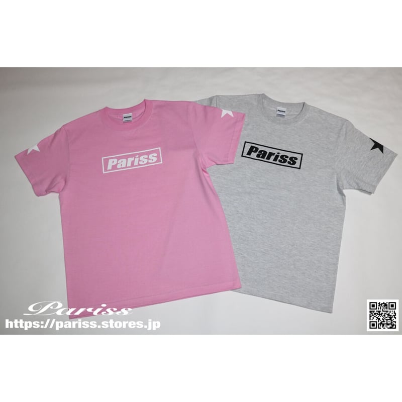 再入荷】BoxロゴTシャツ【ピンク×ホワイト・グレー×ブラック 再入荷】BoxロゴTシャツ【ピンク×ホワイト・グレー×ブラック