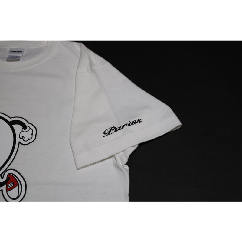 そPariss スターロゴTシャツ ParissくんTシャツ【ブラック・ホワイト・ネイビー・グレー