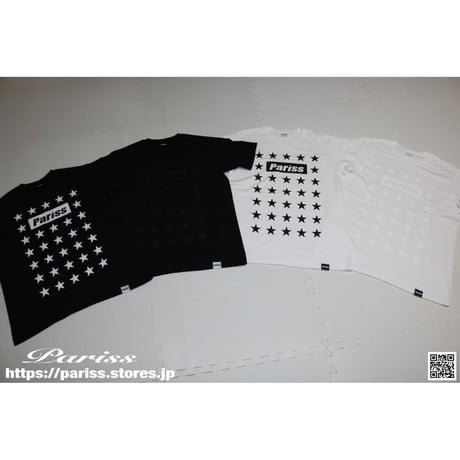 32StarTシャツ【ブラック×ホワイト・ブラック×ブラック・ホワイト×ブラック・ホワイト×ホワイト】