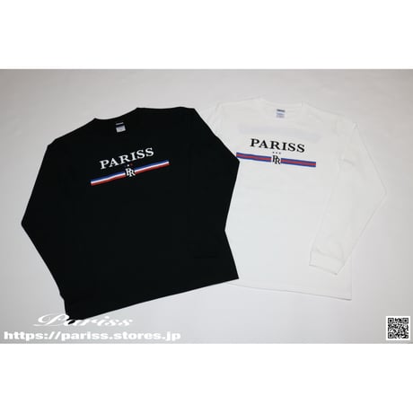parissロンT 再入荷】オールドイングリッシュロンT【ブラック×蛍光イエロー
