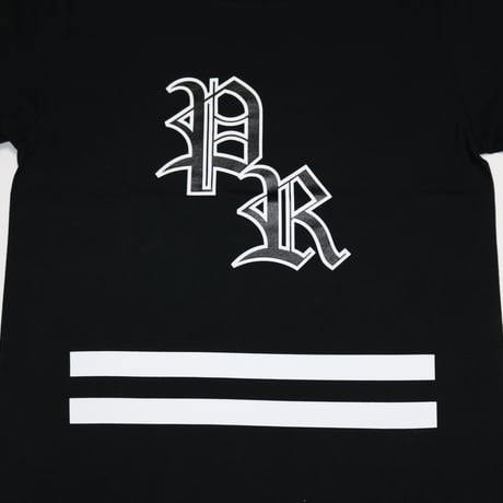 オールドPR2ラインTシャツ【ブラック×蛍光イエロー・ブラック×蛍光ピンク・ブラック×蛍光グリーン・ブラック×ティファニーブルー・ブラック×ホワイト】