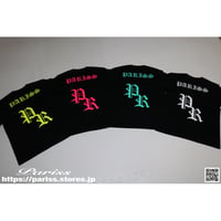 オールドイングリッシュTシャツver.2【ブラック×蛍光イエロー・ブラック×蛍光ピンク・ブラック×ティファニーブルー・ブラック×ホワイト】