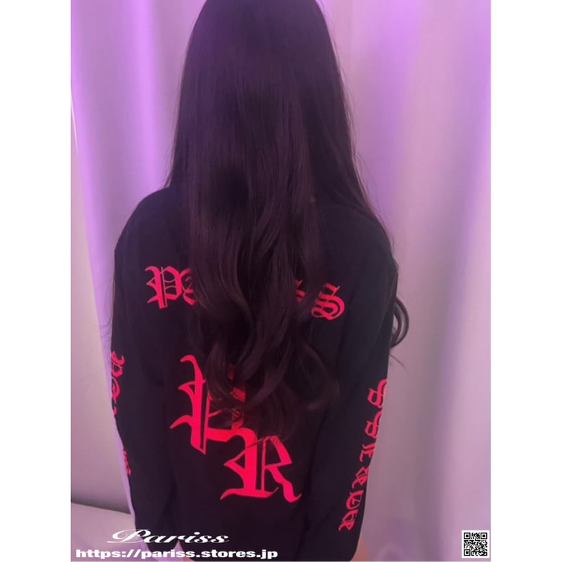 再入荷】オールドイングリッシュロンT ver.2【ブラック×蛍光