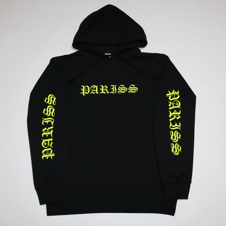 オールドイングリッシュパーカーver.2【ブラック×蛍光イエロー・ブラック×蛍光ピンク・ブラック×ティファニーブルー・ブラック×ホワイト】