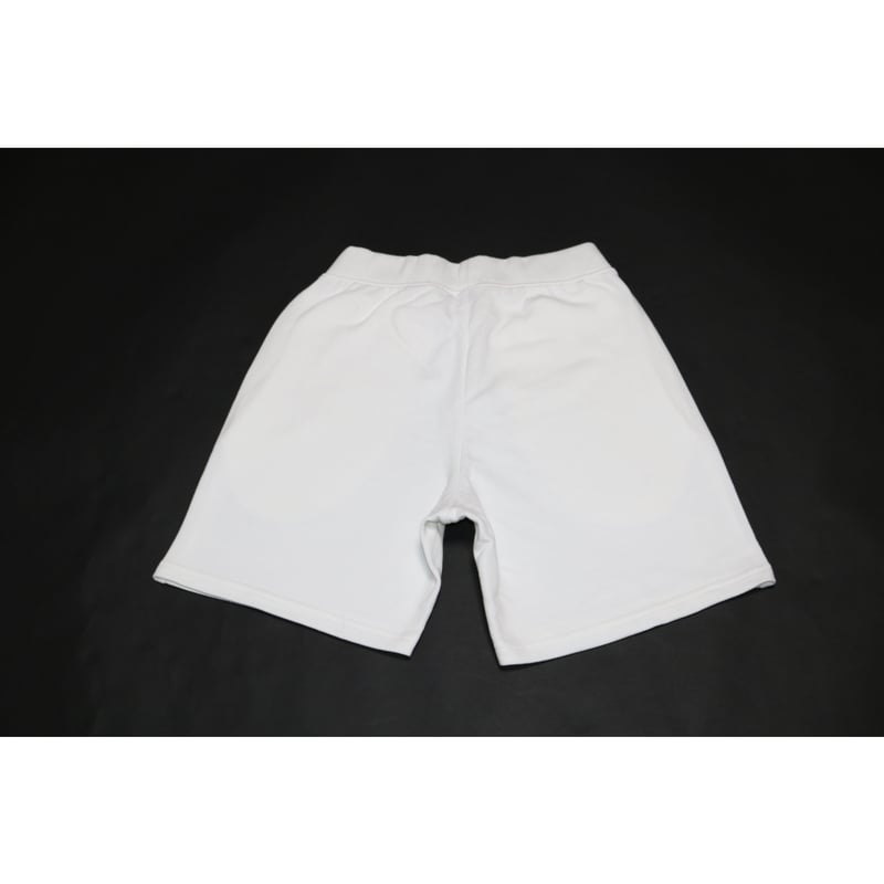 オールドイングリッシュスウェットハーフパンツ【ブラック×蛍光