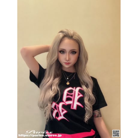 オールドPR2ラインTシャツ【ブラック×蛍光イエロー・ブラック×蛍光ピンク・ブラック×蛍光グリーン・ブラック×ティファニーブルー・ブラック×ホワイト】